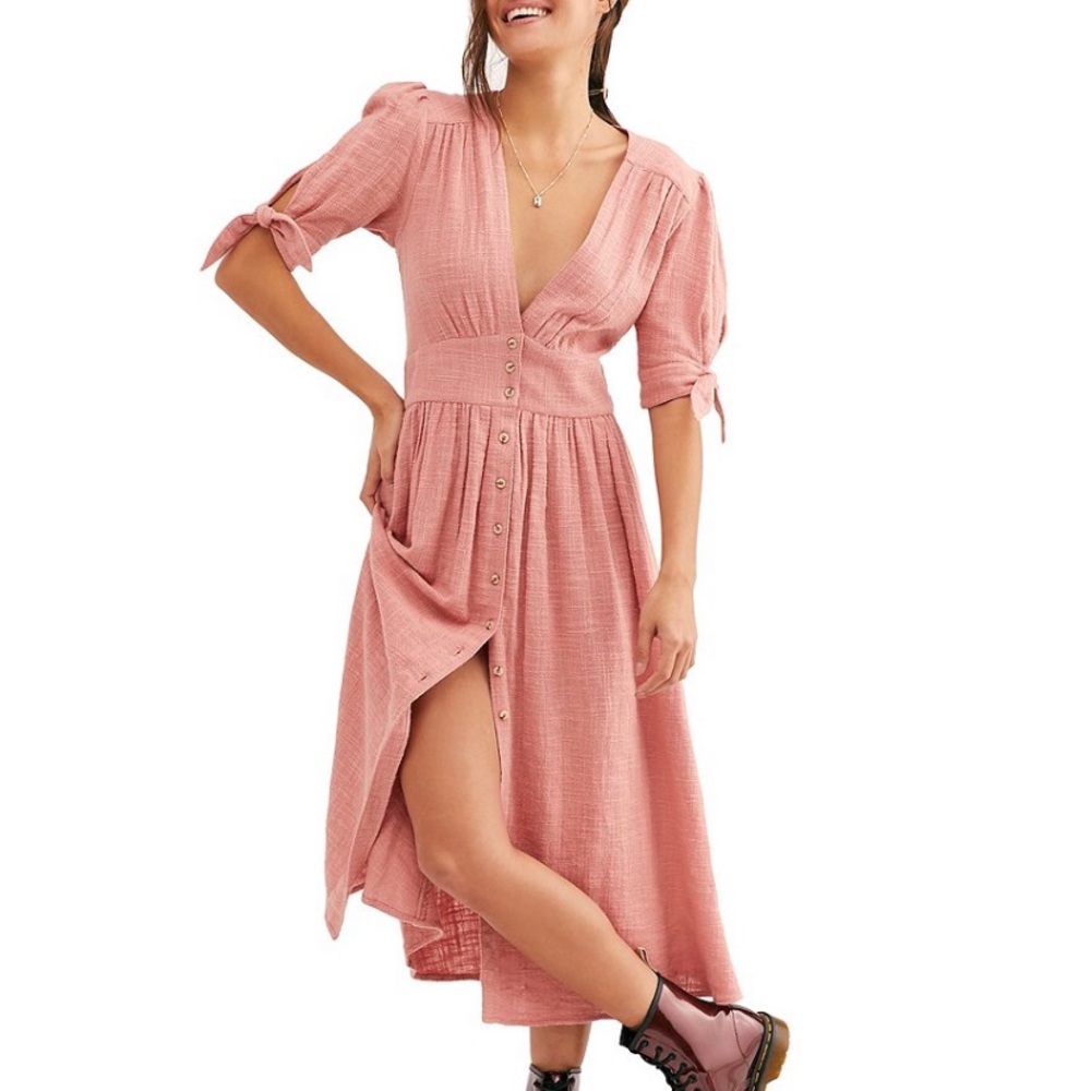 Free people love my life midi dress